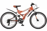 Велосипед STINGER 26' двухподвес, VERSUS оранжевый, 21ск. 26 SFV.VERSU.18 OR 5